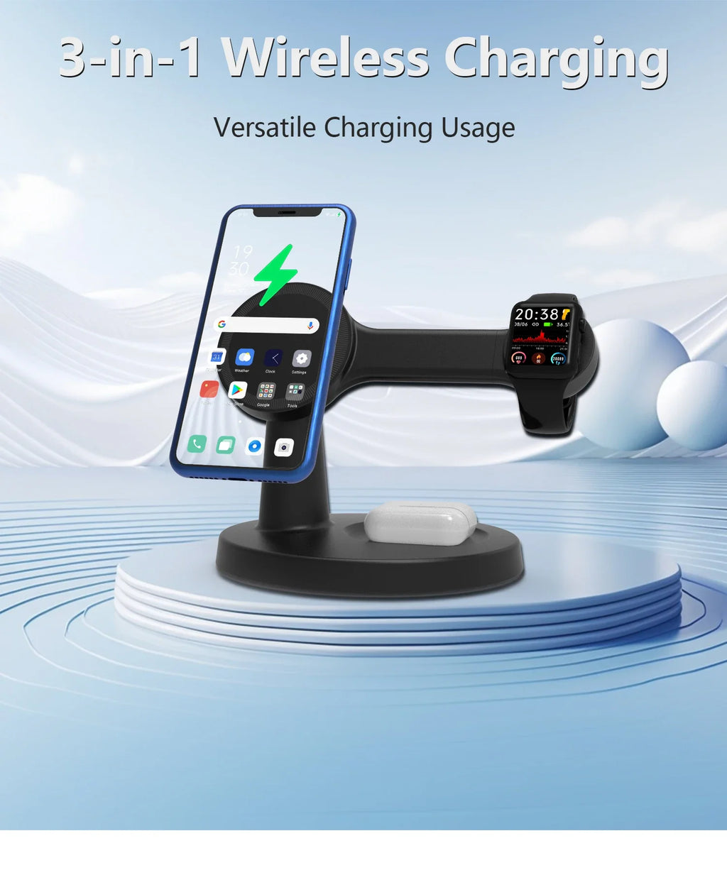 Station de charge MagSafe 3en1