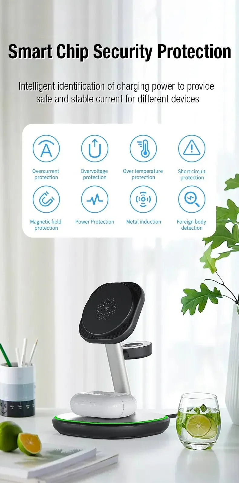 Station de charge MagSafe 3en1