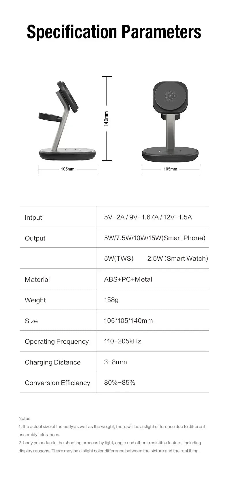 Station de charge MagSafe 3en1