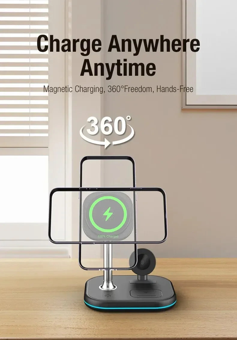 Station de charge MagSafe 3en1