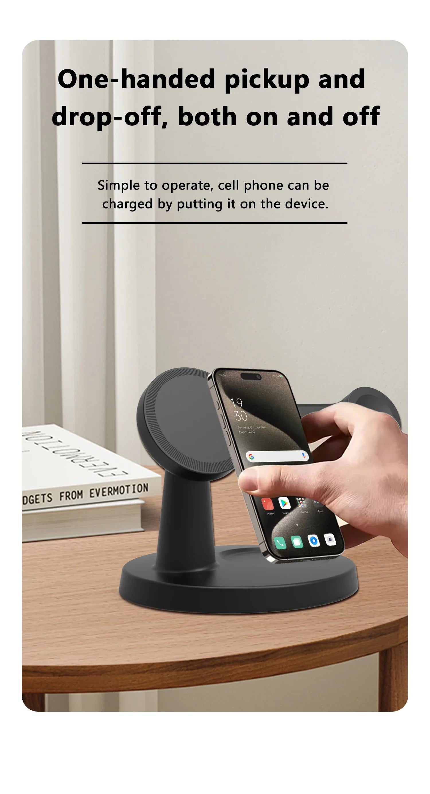 Station de charge MagSafe 3en1